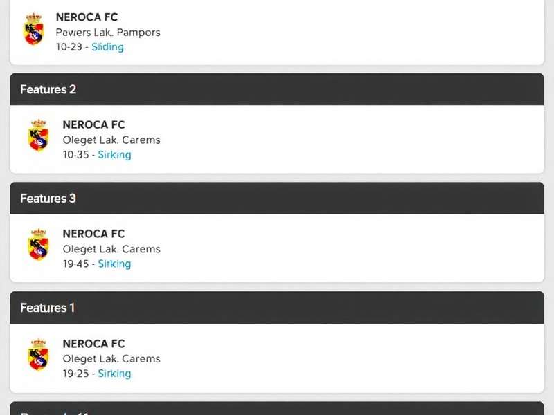 Cultural Elements in NEROCA FC Matchup NEROCA FC Matchup Localization Features